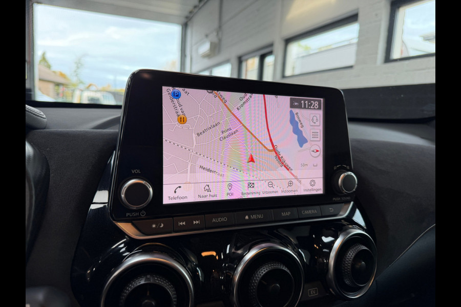 Nissan Juke 1.6 Hybrid N-Design | Bose | Leder/alcantara | 360 cam | Carplay | Parelmoer wit