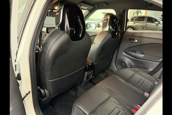 Nissan Juke 1.6 Hybrid N-Design | Bose | Leder/alcantara | 360 cam | Carplay | Parelmoer wit