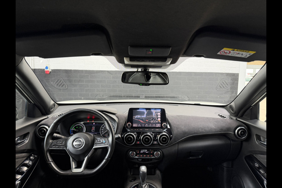 Nissan Juke 1.6 Hybrid N-Design | Bose | Leder/alcantara | 360 cam | Carplay | Parelmoer wit