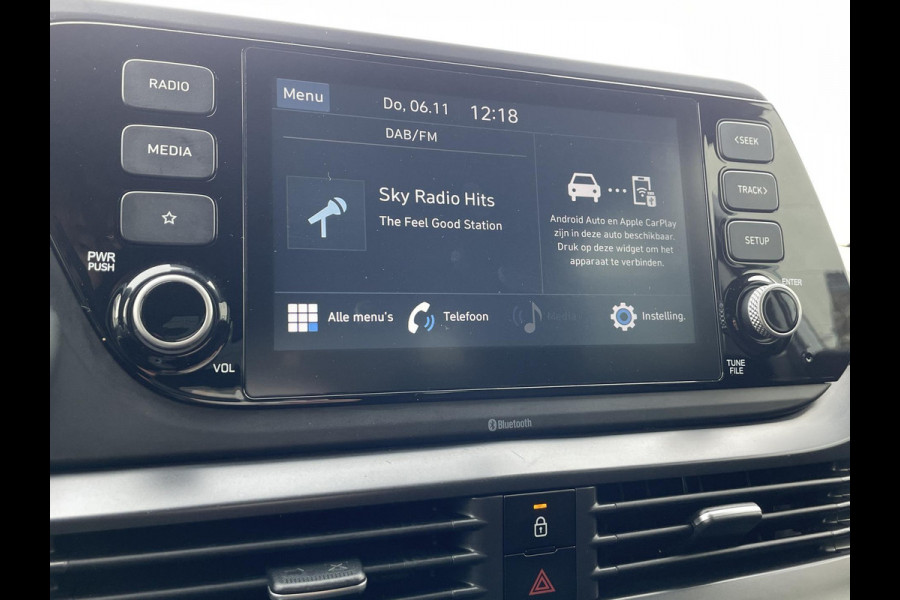 Hyundai i20 1.0 T-GDI Comfort | automaat | zwart dak | Apple Carplay/Android Auto | airco | cruise control | blind-spot
