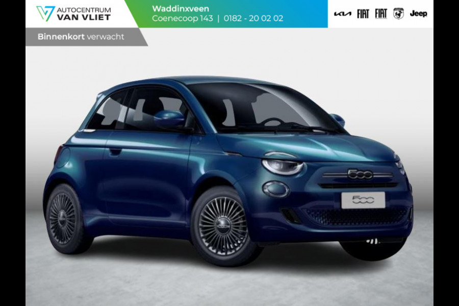 Fiat 500 1.0 Hybrid | Torino | MY2026 | New | Clima | Carplay | PDC | Priv Glass | Ocean Green