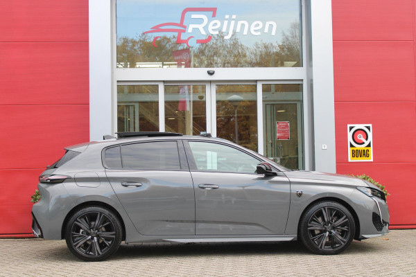 Peugeot 308 1.2 Hybrid 145PK e-DCS6 GT | PANORAMISCH SCHUIF/KANTEL DAK | FOCAL AUDIO SYSTEM | AFNEEMBARE TREKHAAK | LED MATRIX KOPLAMPEN | 360° CAMERA | DRAADLOZE APPLE CARPLAY/ANDROID AUTO | DRAADLOZE TELEFOONLADER | ELEKTRISCH BEDIENBARE BESTUURDERSSTOEL | LEDEREN/ALCANTARA BEKLEDING | STOEL/STUUR VERWARMING | ADAPTIVE CRUISE CONTROL | KEYLESS ENTRY/START | DODEHOEK DETECTIE |