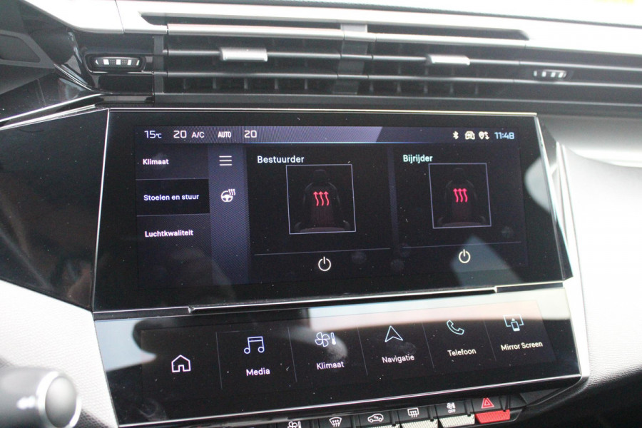 Peugeot 308 1.2 Hybrid 145PK e-DCS6 GT | PANORAMISCH SCHUIF/KANTEL DAK | FOCAL AUDIO SYSTEM | AFNEEMBARE TREKHAAK | LED MATRIX KOPLAMPEN | 360° CAMERA | DRAADLOZE APPLE CARPLAY/ANDROID AUTO | DRAADLOZE TELEFOONLADER | ELEKTRISCH BEDIENBARE BESTUURDERSSTOEL | LEDEREN/ALCANTARA BEKLEDING | STOEL/STUUR VERWARMING | ADAPTIVE CRUISE CONTROL | KEYLESS ENTRY/START | DODEHOEK DETECTIE |