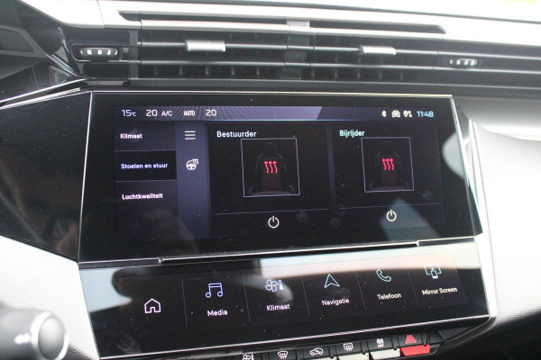 Peugeot 308 1.2 Hybrid 145PK e-DCS6 GT | PANORAMISCH SCHUIF/KANTEL DAK | FOCAL AUDIO SYSTEM | AFNEEMBARE TREKHAAK | LED MATRIX KOPLAMPEN | 360° CAMERA | DRAADLOZE APPLE CARPLAY/ANDROID AUTO | DRAADLOZE TELEFOONLADER | ELEKTRISCH BEDIENBARE BESTUURDERSSTOEL | LEDEREN/ALCANTARA BEKLEDING | STOEL/STUUR VERWARMING | ADAPTIVE CRUISE CONTROL | KEYLESS ENTRY/START | DODEHOEK DETECTIE |