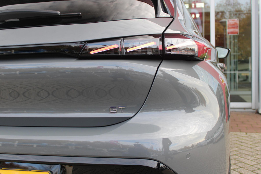 Peugeot 308 1.2 Hybrid 145PK e-DCS6 GT | PANORAMISCH SCHUIF/KANTEL DAK | FOCAL AUDIO SYSTEM | AFNEEMBARE TREKHAAK | LED MATRIX KOPLAMPEN | 360° CAMERA | DRAADLOZE APPLE CARPLAY/ANDROID AUTO | DRAADLOZE TELEFOONLADER | ELEKTRISCH BEDIENBARE BESTUURDERSSTOEL | LEDEREN/ALCANTARA BEKLEDING | STOEL/STUUR VERWARMING | ADAPTIVE CRUISE CONTROL | KEYLESS ENTRY/START | DODEHOEK DETECTIE |