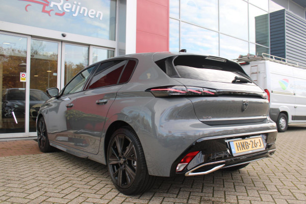 Peugeot 308 1.2 Hybrid 145PK e-DCS6 GT | PANORAMISCH SCHUIF/KANTEL DAK | FOCAL AUDIO SYSTEM | AFNEEMBARE TREKHAAK | LED MATRIX KOPLAMPEN | 360° CAMERA | DRAADLOZE APPLE CARPLAY/ANDROID AUTO | DRAADLOZE TELEFOONLADER | ELEKTRISCH BEDIENBARE BESTUURDERSSTOEL | LEDEREN/ALCANTARA BEKLEDING | STOEL/STUUR VERWARMING | ADAPTIVE CRUISE CONTROL | KEYLESS ENTRY/START | DODEHOEK DETECTIE |