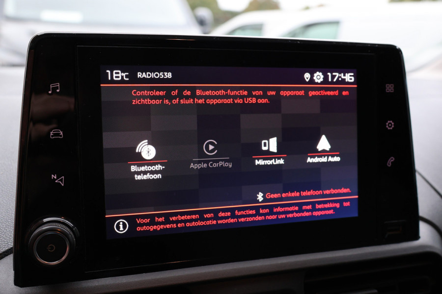 Citroën Berlingo 1.5 BlueHDi | Blind Spot | CarPlay | Camera | Navigatie | 3-Zitter | Cruise control | PDC V+A | Airco | Dealer onderhouden | Nieuwe APK | Euro 6