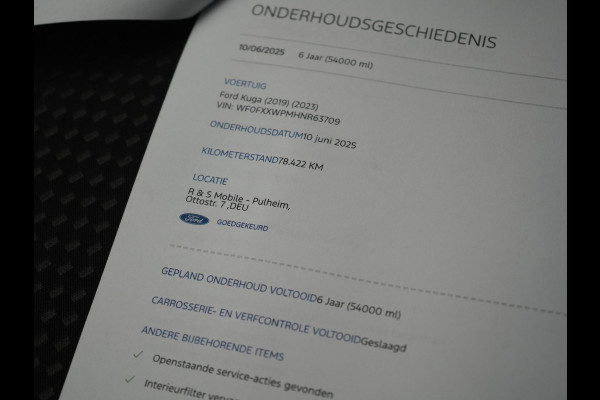 Ford Kuga 2.5 ST-Line Plug In Hybrid 225pk Dealer O.H. PHEV | Adaptive Cruise | Head Up | 360 Camera | Sportstoelen & Stuur Verwarmd | Apple Carplay | Keyless | Blis | Virtual | Navigatie | DAB |