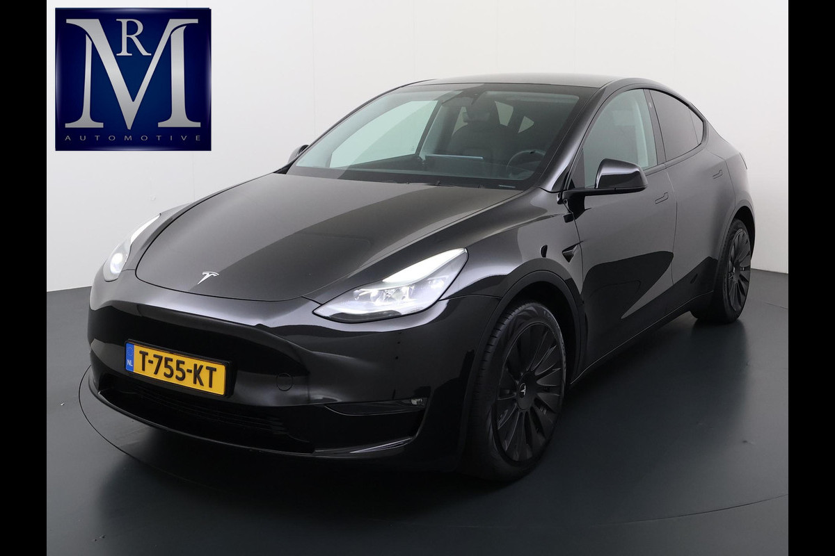 Tesla Model Y Long Range AWD 75 kWh AUTOPILOT| ACHTERBANK VERWARMD| STOEL+ STUUR VERW. | TESLA GARANTIE AANDRIJFLIJN EN ACCU T/M 07-2031/192.000KM