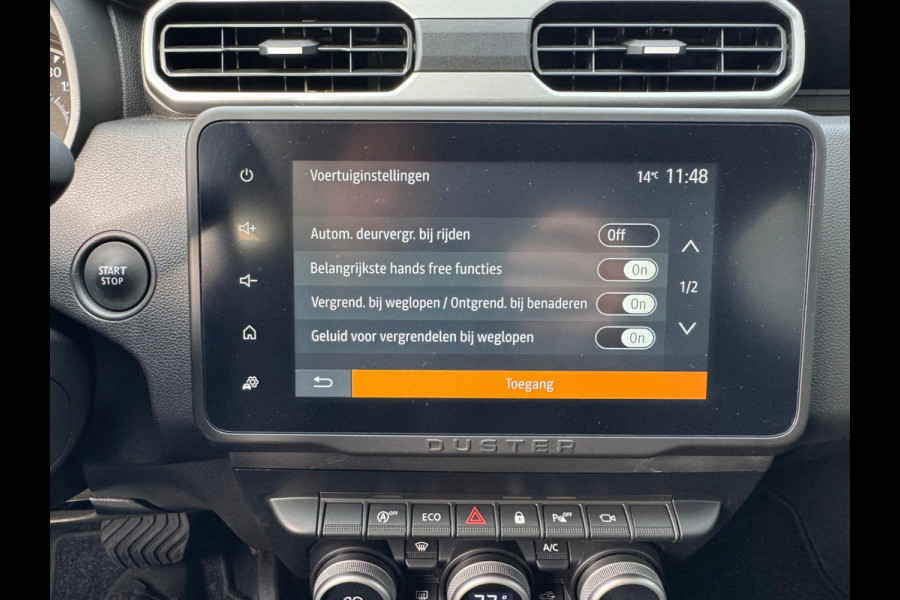 Dacia Duster TCe 150 EDC Journey Keyless / Navi / Camera / P-sensoren rondom / Clima / LM velgen