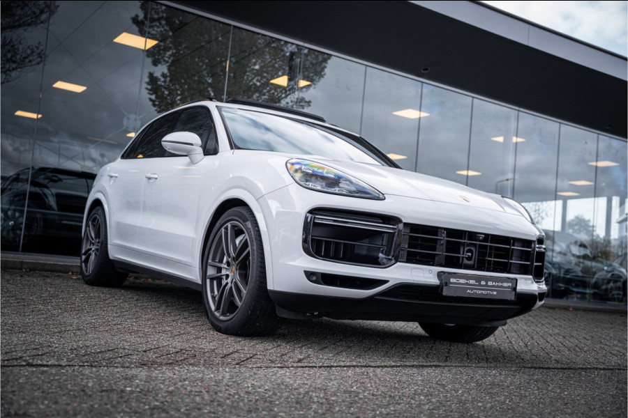 Porsche Cayenne 4.0 Turbo ** PCCB** Burmester ** Approved ** Panodak ** Trekhaak ** 18-weg Sportstoelen 4WS ** Adapt. Cruise ** Softclose ** NP 237K ** NL auto!!