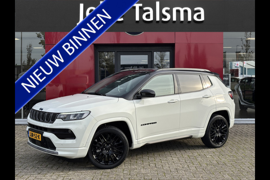 Jeep Compass 4xe 240 Plug-in Hybrid Electric S | Winterpack | Leer | Stoel/stuurwielverwarming