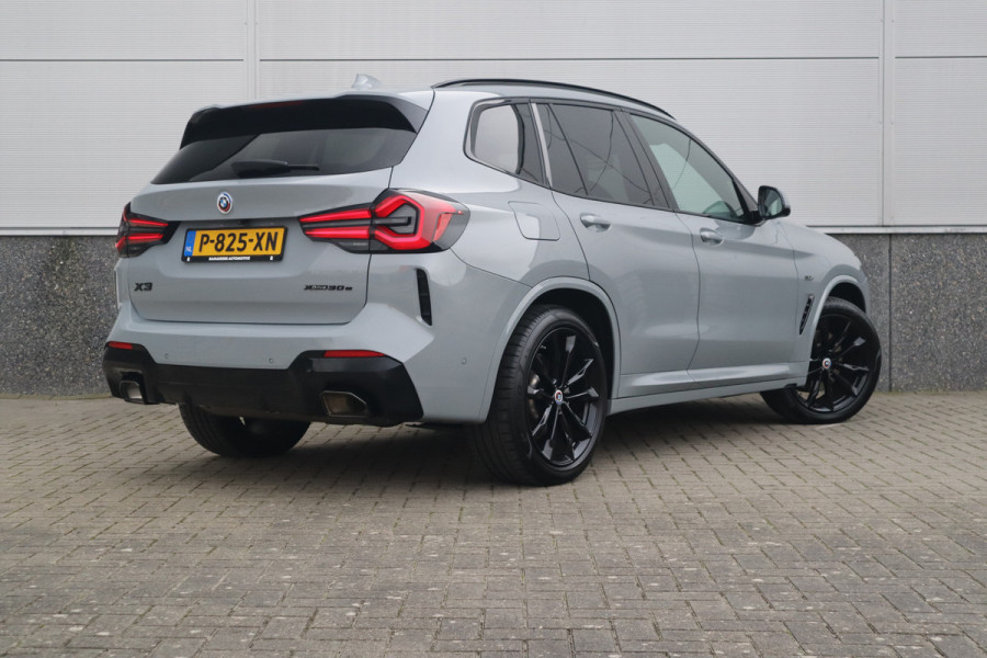 BMW X3 xDrive30e M-Sport SOH 87% / Panorama / 360 camera / Head-Up / Trekhaak / HiFi / Blackline /