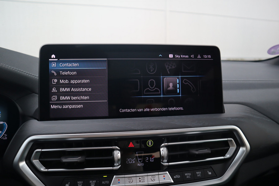 BMW X3 xDrive30e M-Sport SOH 87% / Panorama / 360 camera / Head-Up / Trekhaak / HiFi / Blackline /