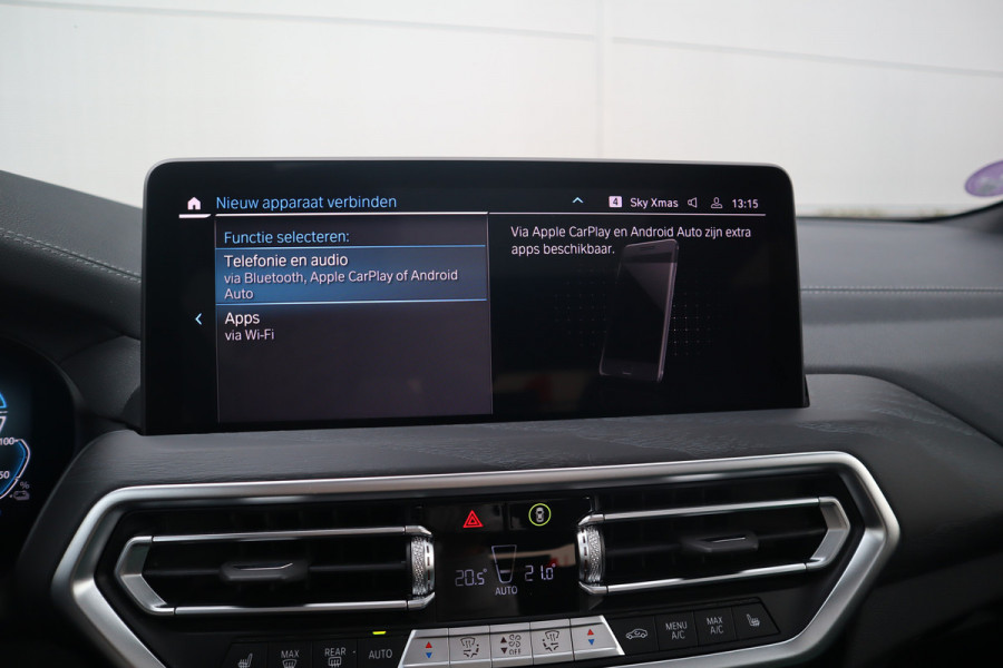 BMW X3 xDrive30e M-Sport SOH 87% / Panorama / 360 camera / Head-Up / Trekhaak / HiFi / Blackline /