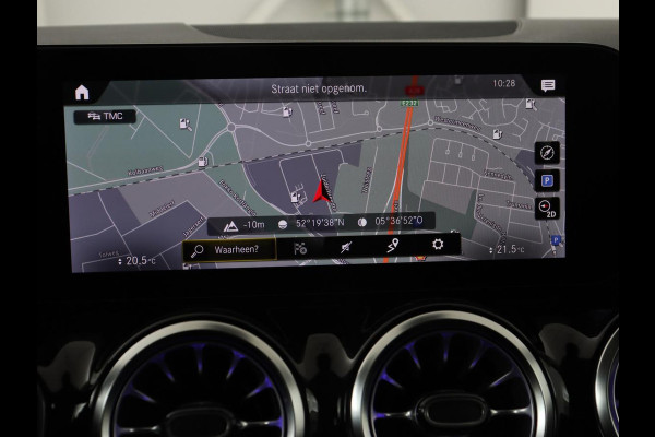 Mercedes-Benz B-Klasse 250e Urban Night | Adaptive cruise | Stoelverwarming | Camera | Carplay | Sfeerverlichting | Half leder | Full LED | Widescreen | Park Assist | Navigatie | PHEV | Plug In