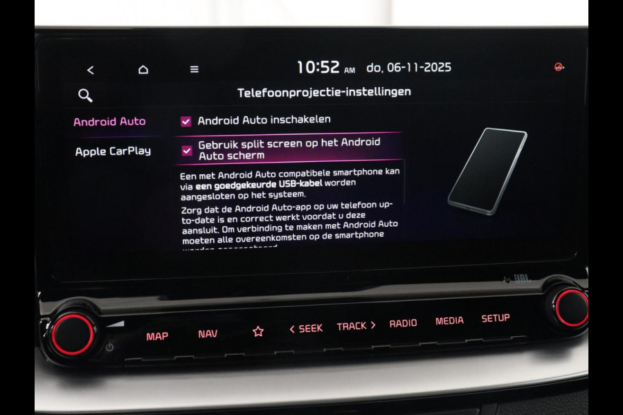 Kia Ceed 1.5 T-GDi GT-Line | Stoel & stuurverwarming | Trekhaak | Adaptive cruise | Camera | Keyless | Leder/Alcantara | Navigatie | Full LED | Sportstoelen | Bluetooth | Parkeerhulp