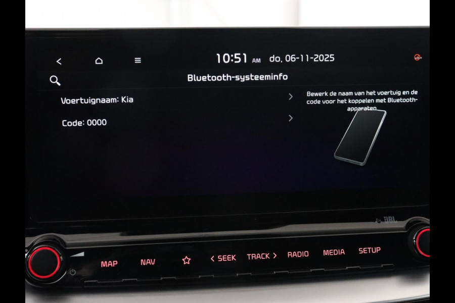 Kia Ceed 1.5 T-GDi GT-Line | Stoel & stuurverwarming | Trekhaak | Adaptive cruise | Camera | Keyless | Leder/Alcantara | Navigatie | Full LED | Sportstoelen | Bluetooth | Parkeerhulp