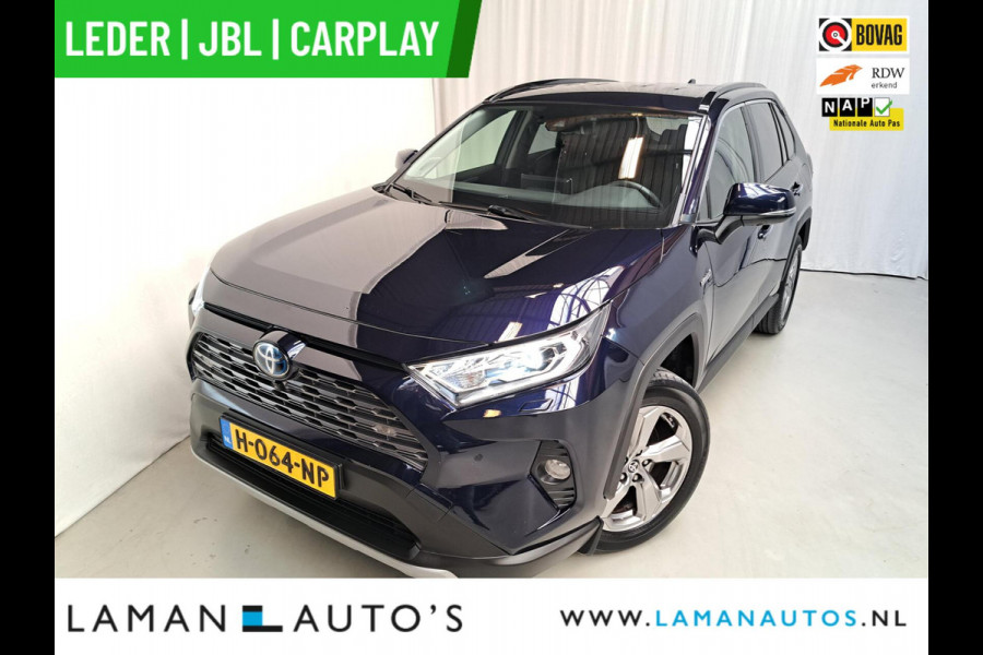 Toyota RAV4 2.5 Hybrid 218pk Executive Premium | Leder JBL CarPlay ECC 18" LMV ACC 360 Camera BSM Trekhaak | Hybrid Voorschoten