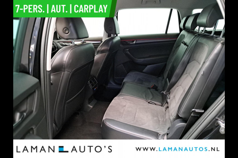 Škoda Kodiaq 1.5 TSI 150pk DSG Limited Business Edition 7P Aut. | Leder/Alcantara CarPlay Canton ECC Navi LED ACC 19" LMV Camera Side Assist