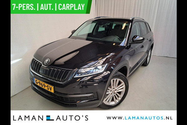 Škoda Kodiaq 1.5 TSI 150pk DSG Limited Business Edition 7P Aut. | Leder/Alcantara CarPlay Canton ECC Navi LED ACC 19" LMV Camera Side Assist