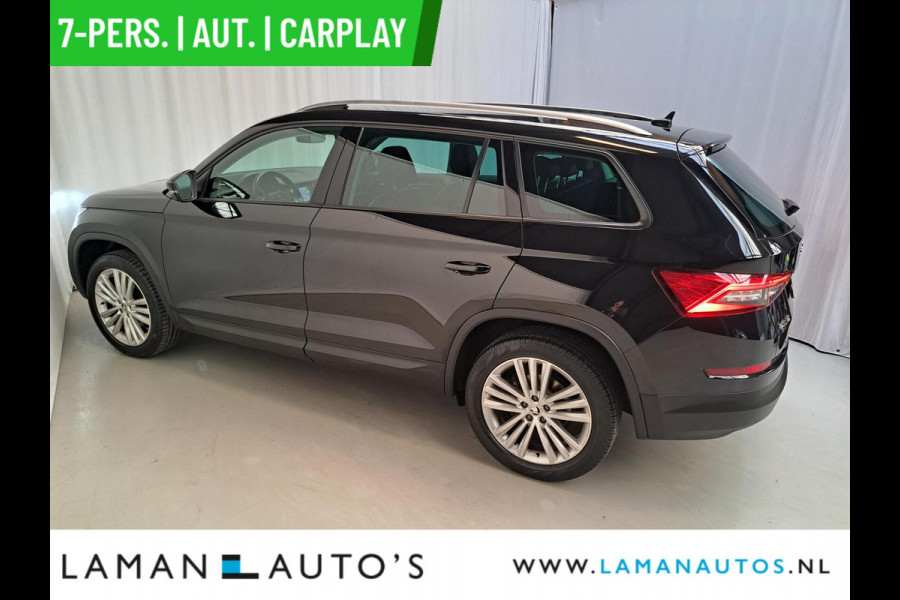 Škoda Kodiaq 1.5 TSI 150pk DSG Limited Business Edition 7P Aut. | Leder/Alcantara CarPlay Canton ECC Navi LED ACC 19" LMV Camera Side Assist