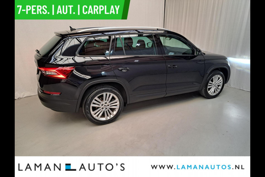 Škoda Kodiaq 1.5 TSI 150pk DSG Limited Business Edition 7P Aut. | Leder/Alcantara CarPlay Canton ECC Navi LED ACC 19" LMV Camera Side Assist