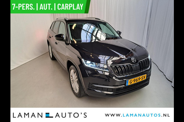 Škoda Kodiaq 1.5 TSI 150pk DSG Limited Business Edition 7P Aut. | Leder/Alcantara CarPlay Canton ECC Navi LED ACC 19" LMV Camera Side Assist