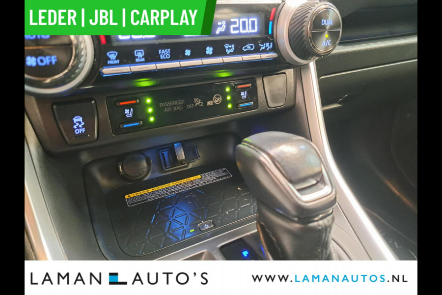 Toyota RAV4 2.5 Hybrid 218pk Executive Premium | Leder JBL CarPlay ECC 18" LMV ACC 360 Camera BSM Trekhaak | Hybrid Voorschoten