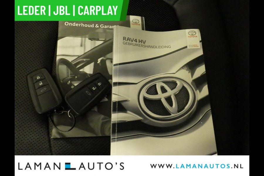 Toyota RAV4 2.5 Hybrid 218pk Executive Premium | Leder JBL CarPlay ECC 18" LMV ACC 360 Camera BSM Trekhaak | Hybrid Voorschoten