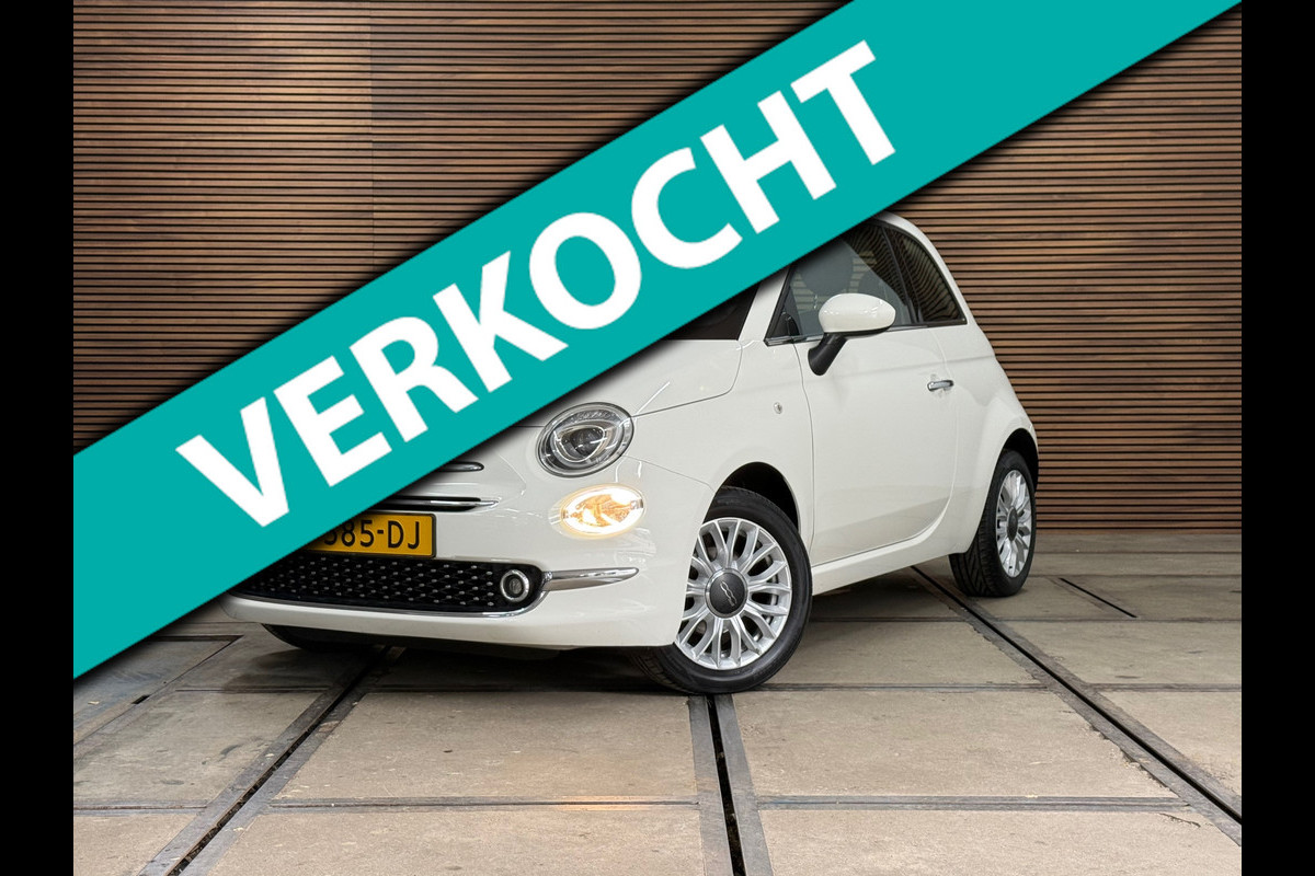 Fiat 500 1.2 Lounge | Panoramadak | Navigatie | Cruise Control | Airco