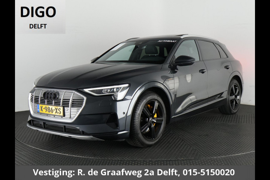 Audi e-tron 55 Quattro Black Edition Plus 95 kWh 408 PK | ACCU 89% | 1e eigenaar | Schuif-/Kanteldak | Navigatie |