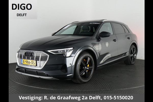 Audi e-tron 55 Quattro Black Edition Plus 95 kWh 408 PK | ACCU 89% | 1e eigenaar | Schuif-/Kanteldak | Navigatie |