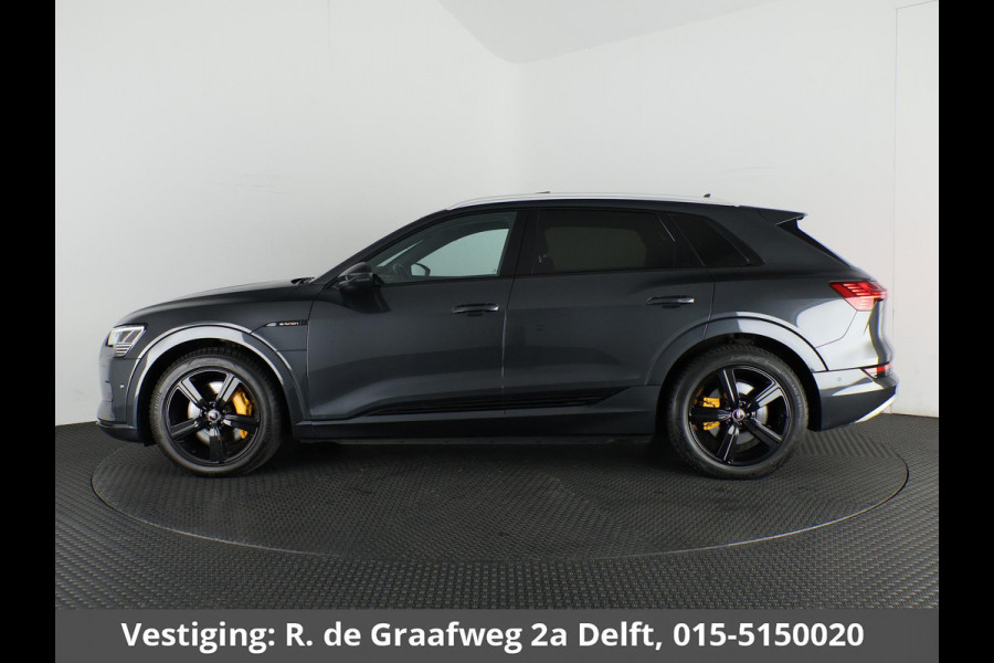 Audi e-tron 55 Quattro Black Edition Plus 95 kWh 408 PK | ACCU 89% | 1e eigenaar | Schuif-/Kanteldak | Navigatie |