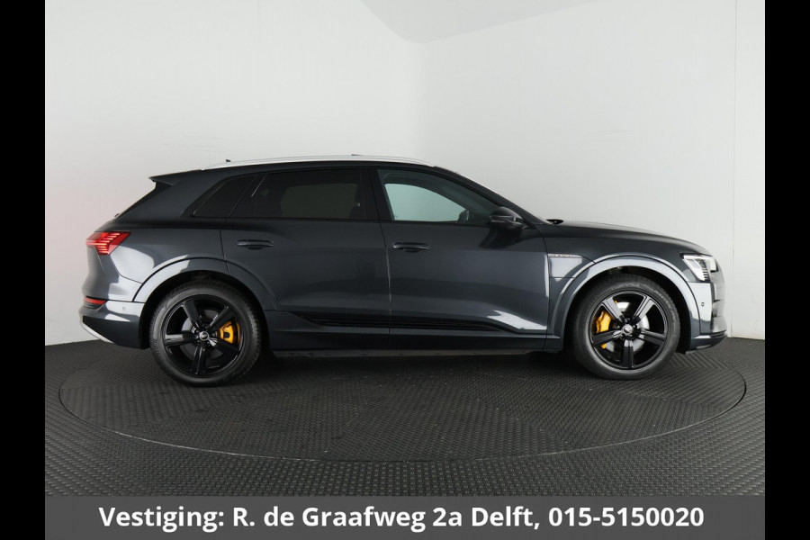 Audi e-tron 55 Quattro Black Edition Plus 95 kWh 408 PK | ACCU 89% | 1e eigenaar | Schuif-/Kanteldak | Navigatie |