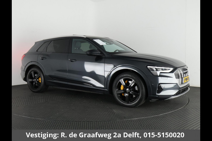 Audi e-tron 55 Quattro Black Edition Plus 95 kWh 408 PK | ACCU 89% | 1e eigenaar | Schuif-/Kanteldak | Navigatie |