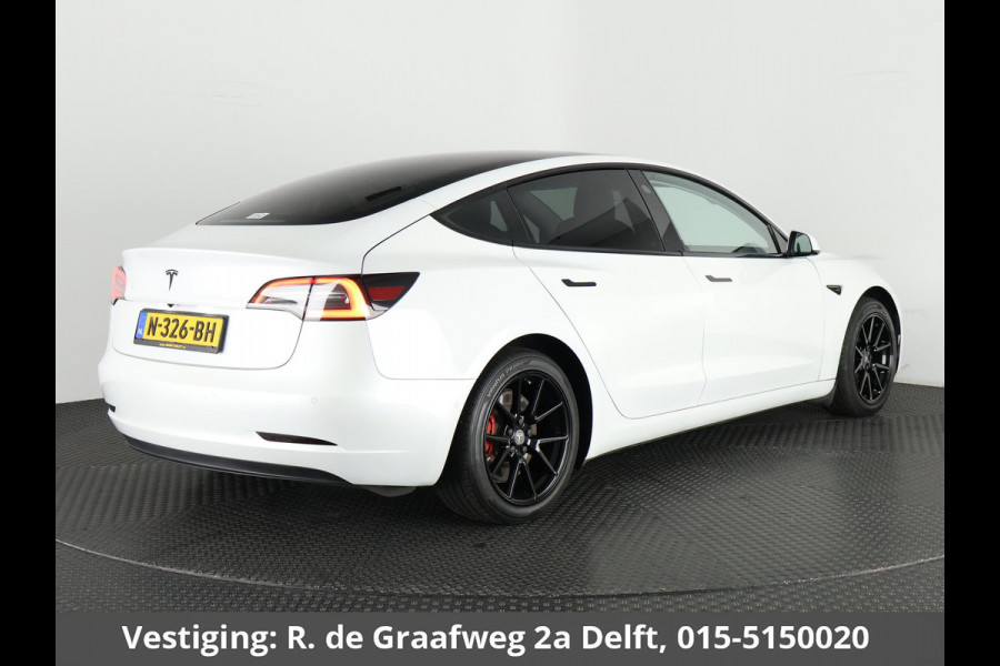 Tesla Model 3 Long Range AWD 75 kWh (351 PK) 500 km actieradius | ACCU 90% | Navigatie | Panoramadak | Stoelverwarming | Leder |