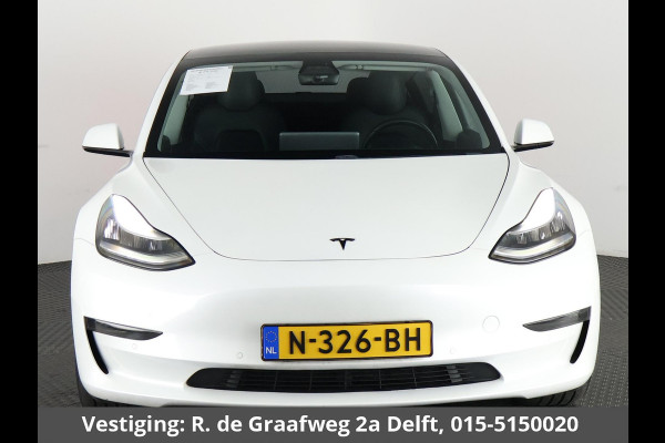 Tesla Model 3 Long Range AWD 75 kWh (351 PK) 500 km actieradius | ACCU 90% | Navigatie | Panoramadak | Stoelverwarming | Leder |
