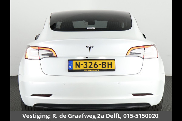 Tesla Model 3 Long Range AWD 75 kWh (351 PK) 500 km actieradius | ACCU 90% | Navigatie | Panoramadak | Stoelverwarming | Leder |