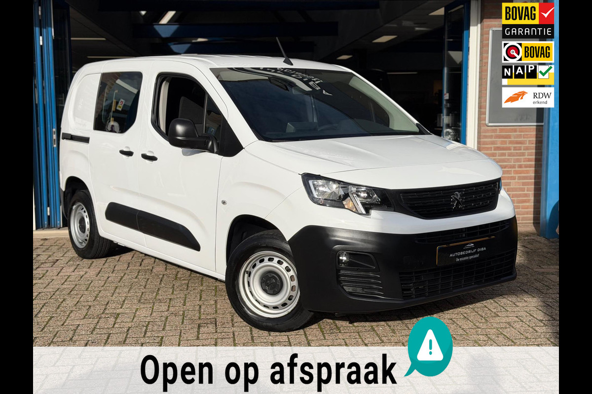 Peugeot Partner 1.2 PureTech Premium 2022 WIT NAVI AIRCO BTW