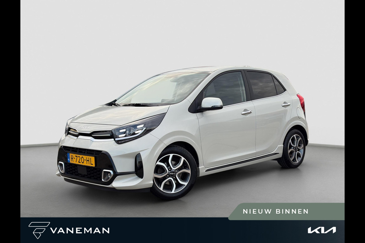 Kia Picanto 1.0 DPi GT-Line Automaat | Camera | Cruise | Clima | Navi | Leder | Key-Less | Apple Carplay & Android Auto |