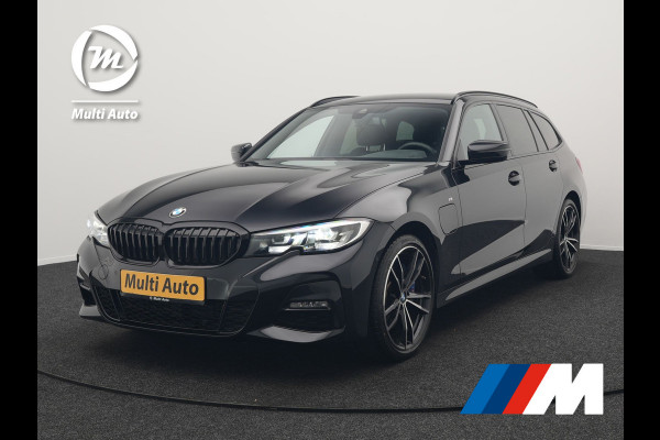 BMW 3 Serie Touring 330e M Sport Plug In Hybrid 293pk Dealer O.H. PHEV | Trekhaak Af Fabriek | Sfeerverlichting | Alcantara Sporstoelen Verwarmd | Apple Carplay | Navigatie | Virtual | Cruise Control | DAB |