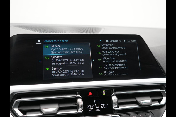 BMW 3 Serie Touring 330e M Sport Plug In Hybrid 293pk Dealer O.H. PHEV | Trekhaak Af Fabriek | Sfeerverlichting | Alcantara Sporstoelen Verwarmd | Apple Carplay | Navigatie | Virtual | Cruise Control | DAB |