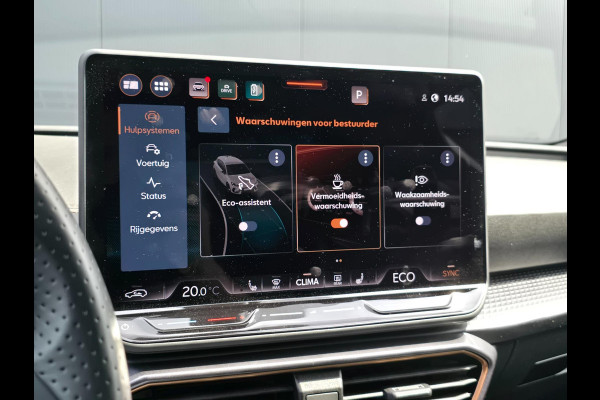 CUPRA Leon 1.5 TSI e-Hybrid VZ Nieuw Model 272PK Carplay/SENNHEISER/Stoelverwarming/Navi
