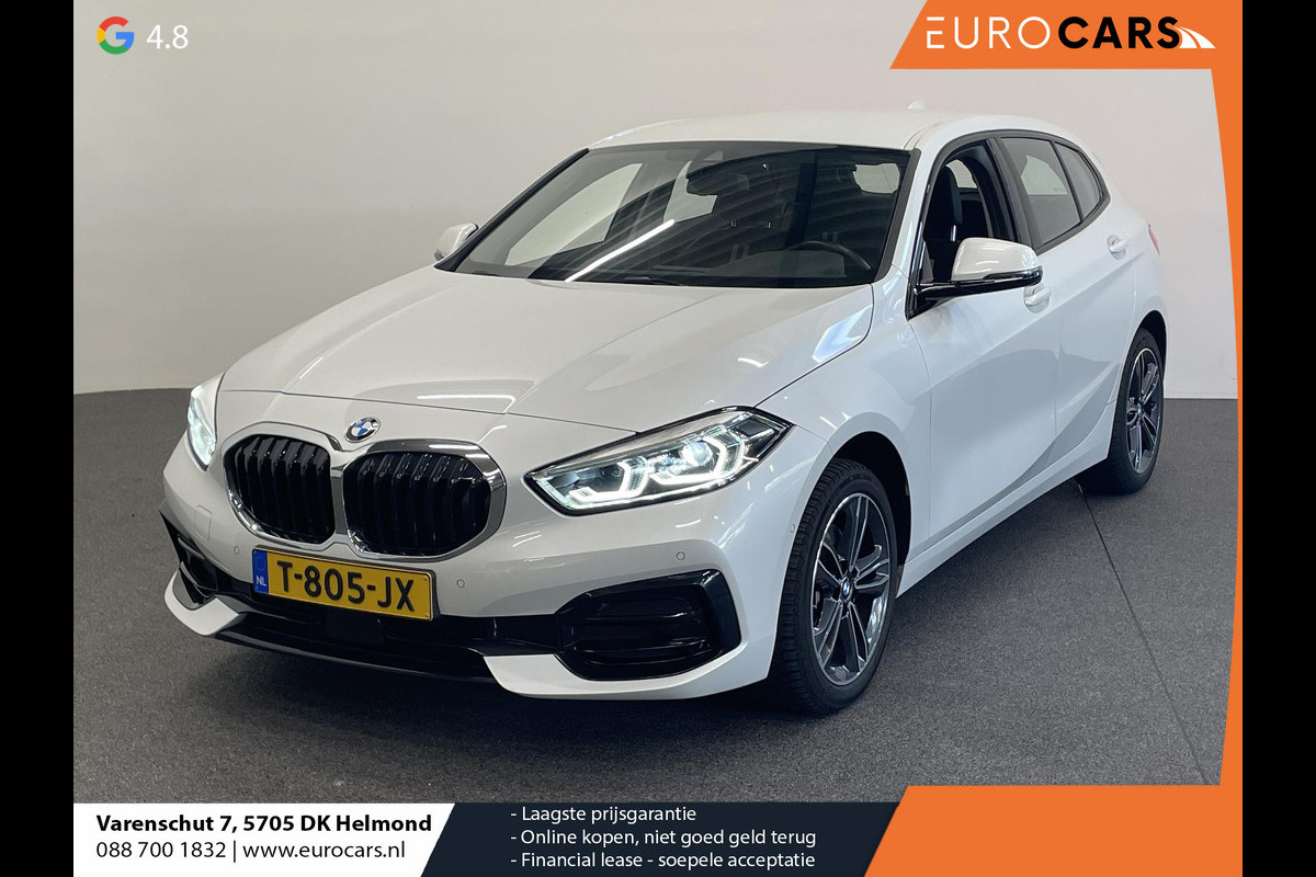 BMW 1-serie 118i Sportline Business Edition Aut. Navigatie Apple Carplay/Android Auto Camera Parkeersensoren Cruise Control Virtual Cockpit Sfeerverlichting Ledverlichting Climate Control Lichtmetalen velgen