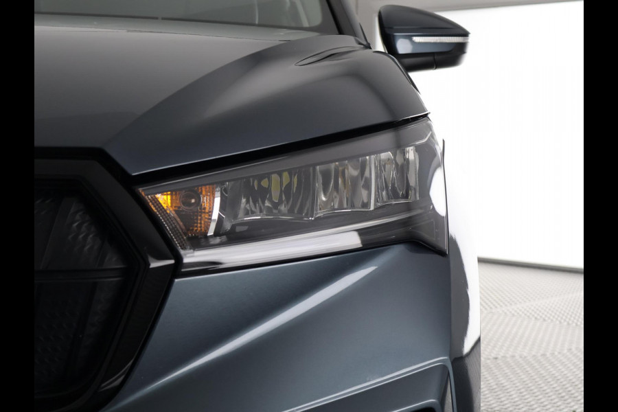 Škoda ENYAQ iV 80 (204PK) ACCU 93%! BEREIK 537KM GARANTIE 4-2031 BLACKLINE. NAVIGATIE . STUURWIEL VERWARMD . PARKEERSENSOREN VOOR & ACHTER .