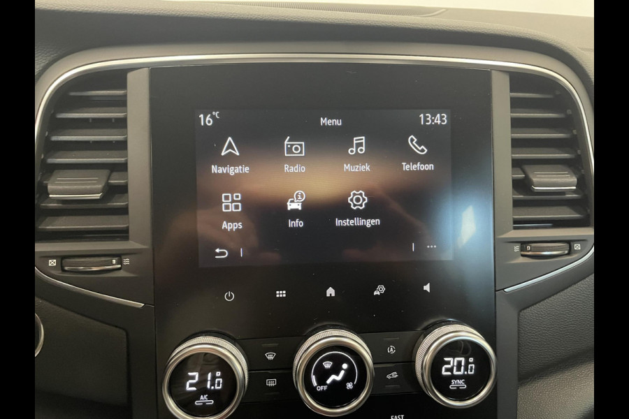 Renault MEGANE Estate 1.3 TCe 140 Equilibre Navigatie Apple Carplay/Android Auto Parkeersensoren Cruise Control Ledverlichting Climate Control