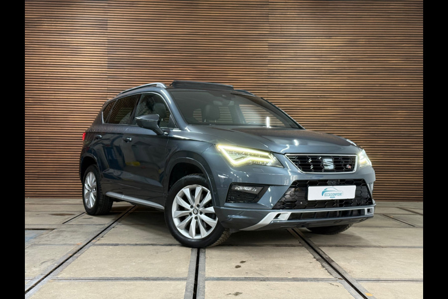 Seat Ateca 1.4 EcoTSI FR | Leder | Pano | Adaptive Cruise Control | 360° Camera | Navi | Virtual Cockpit | Parkeerhulp