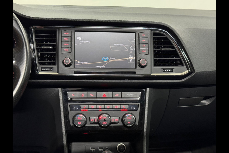 Seat Ateca 1.4 EcoTSI FR | Leder | Pano | Adaptive Cruise Control | 360° Camera | Navi | Virtual Cockpit | Parkeerhulp