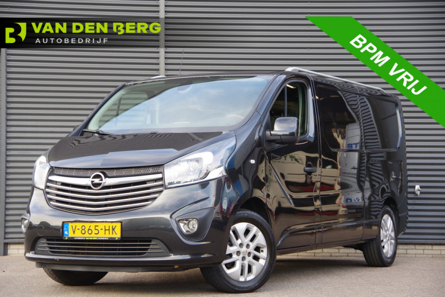 Opel Vivaro 1.6 CDTI L2 Sport 145PK, TREKHAAK, CAMERA, CRUISE, NAVI, CLIMA, 17'' LMV, NL AUTO, NAP